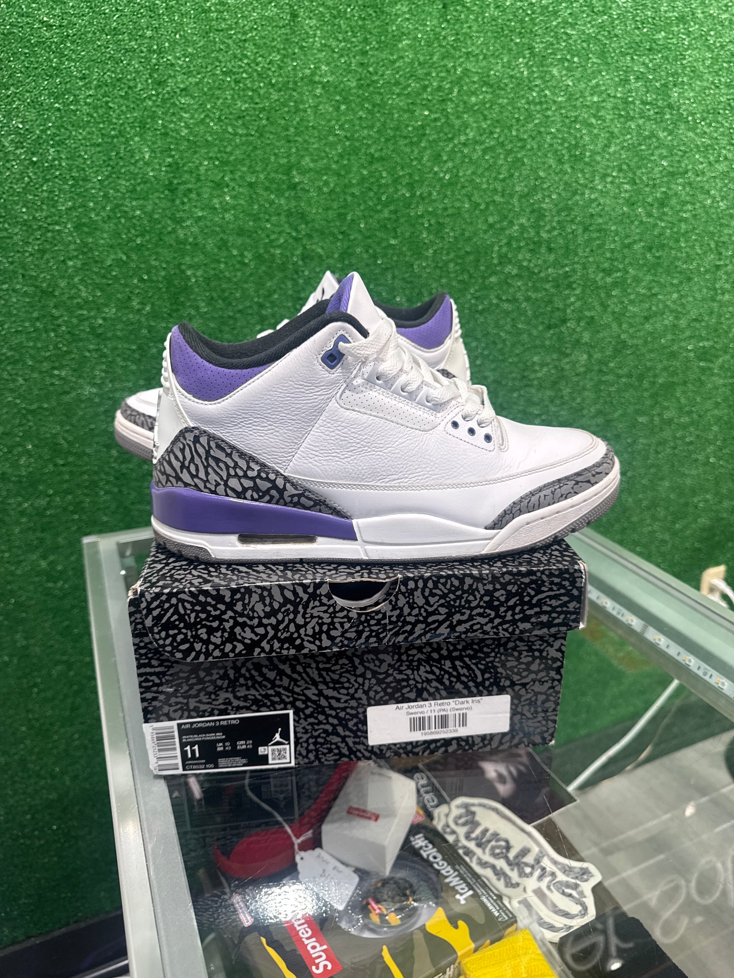 Air Jordan 3 Dark Iris (USED)