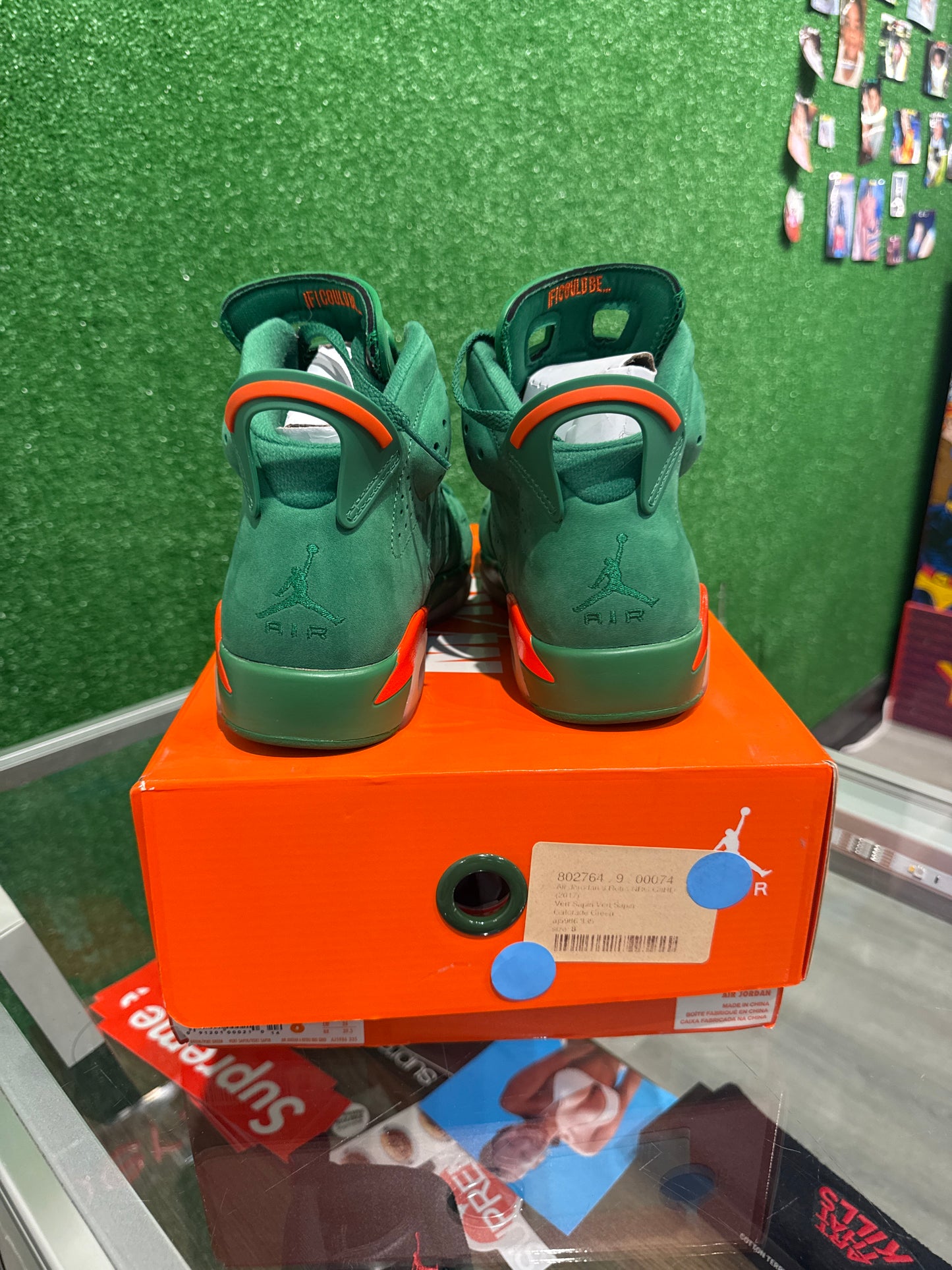 Air Jordan 6  gatorade green (USED)