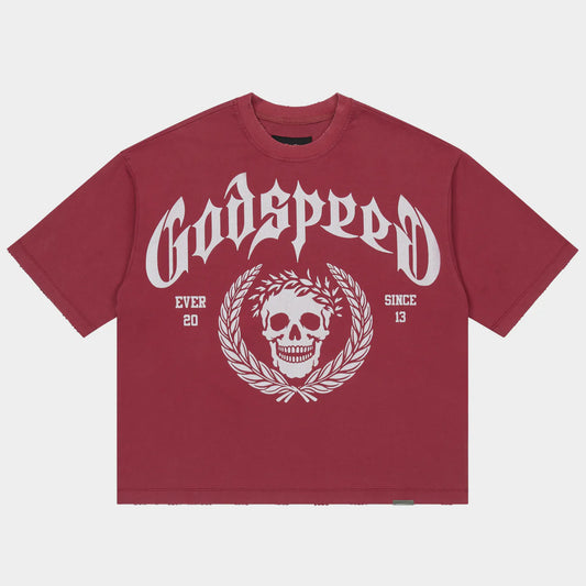 GODSPEED Victor Crest T-shirt (Red)