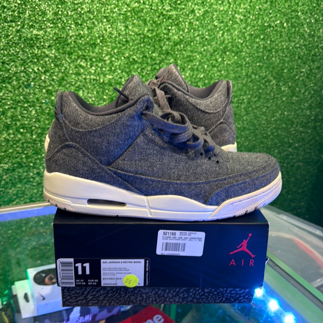 Air Jordan 3 wool (USED)