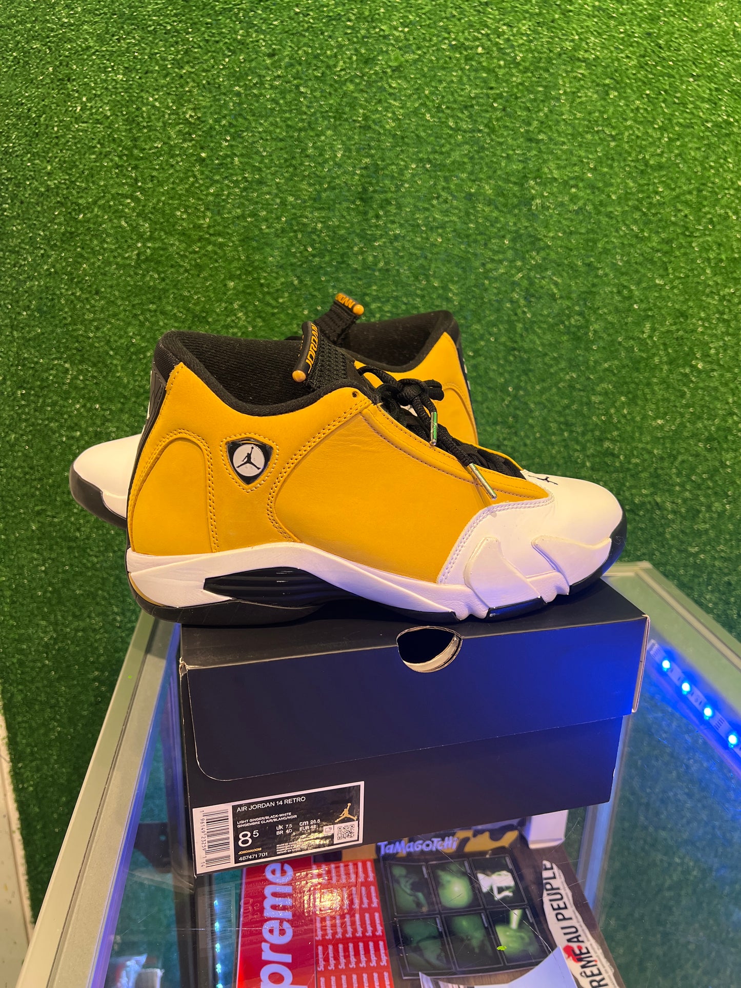 Air Jordan 14 light ginger (USED)