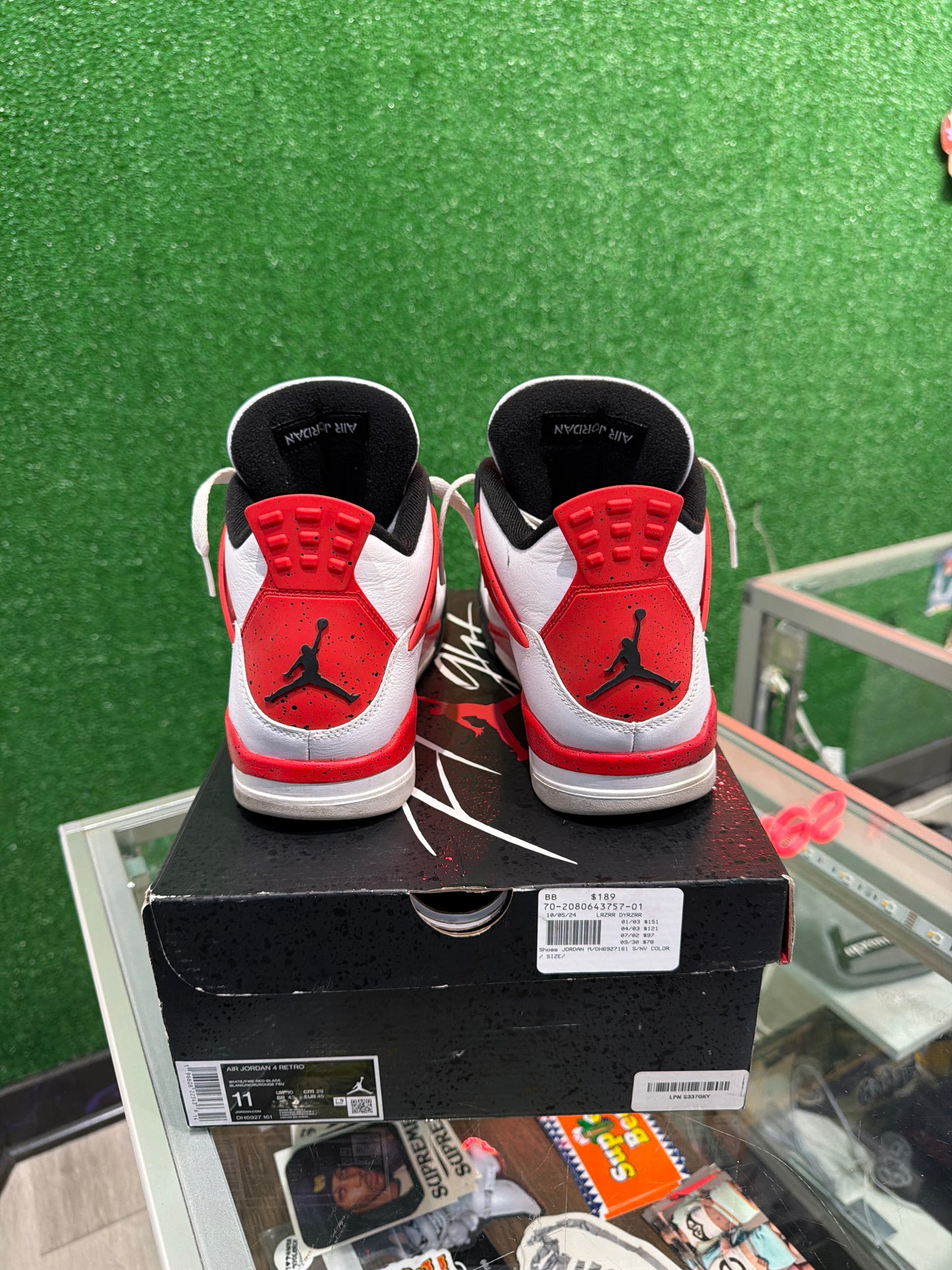Air Jordan 4 Red Cement (USED)