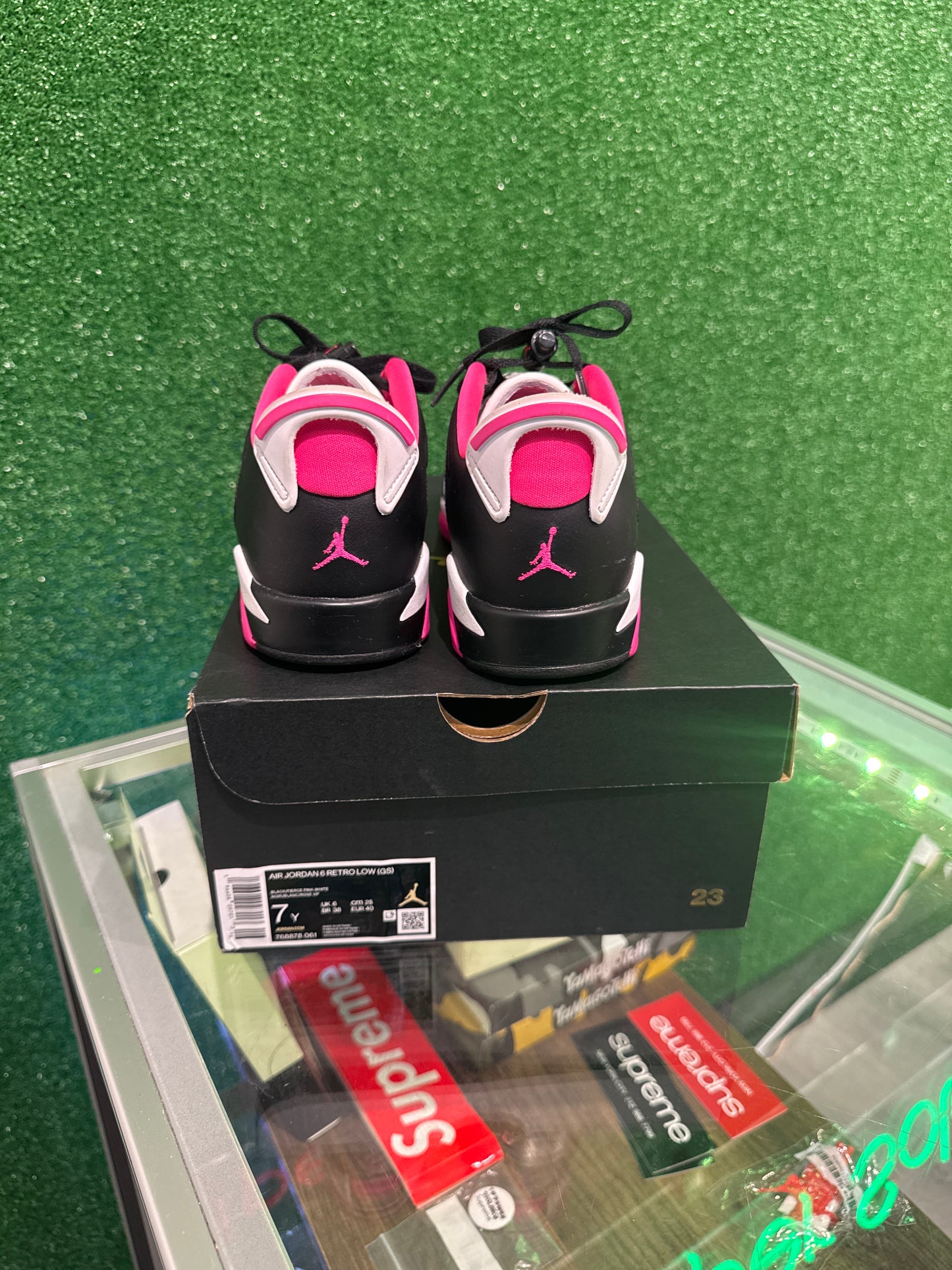 Air Jordan 6 fierce pink (GS) (USED)