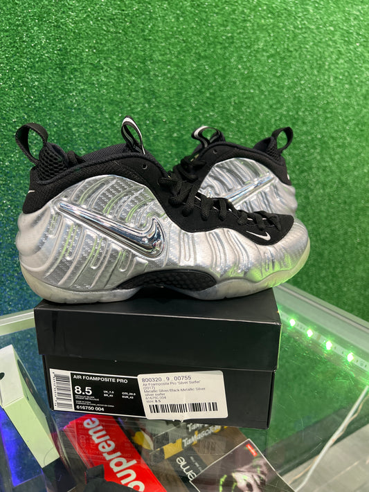 Nike air pro foamposite silver surfer 2017 (USED)