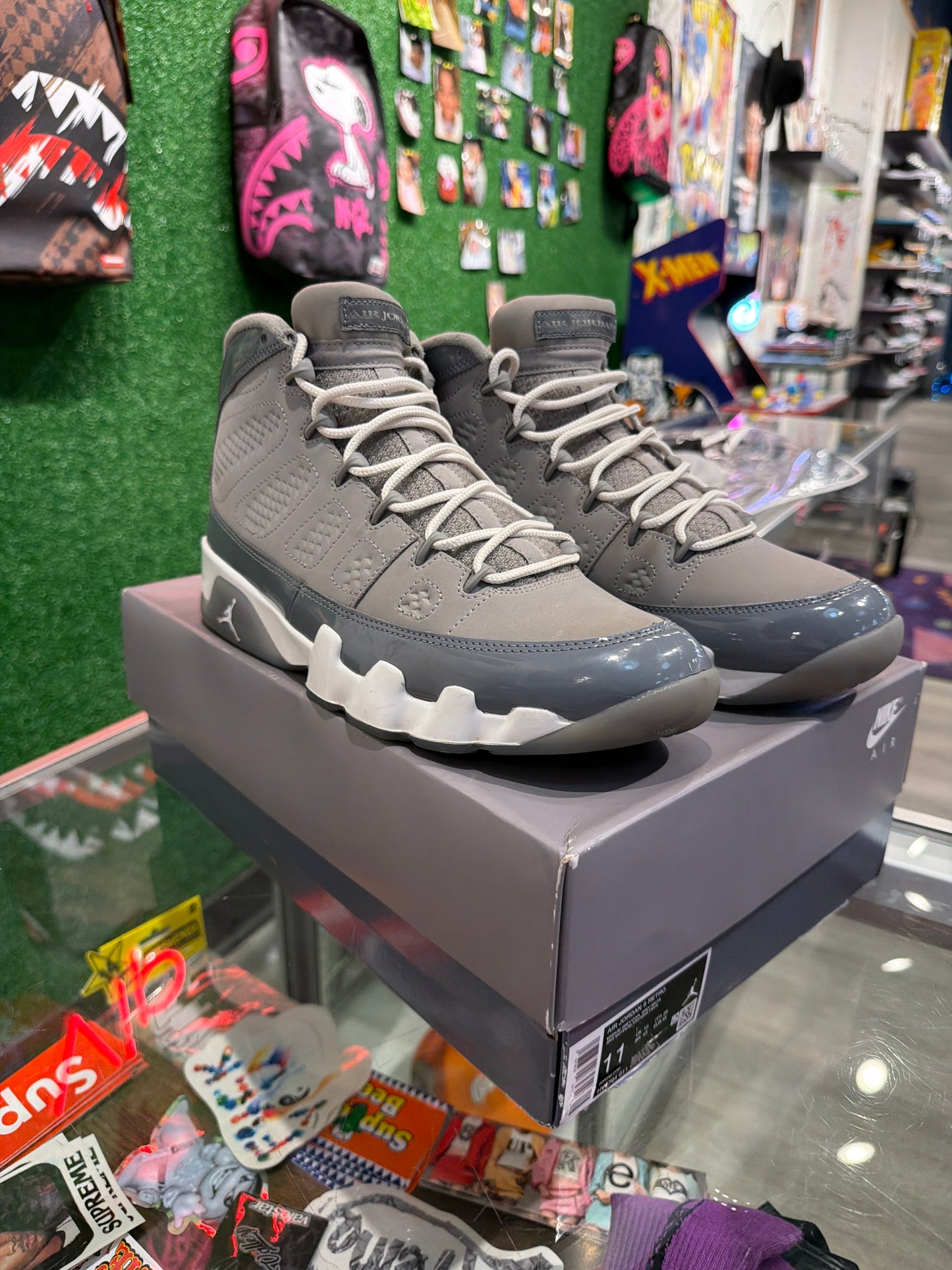Air Jordan 9 Cool Grey…. (USED)