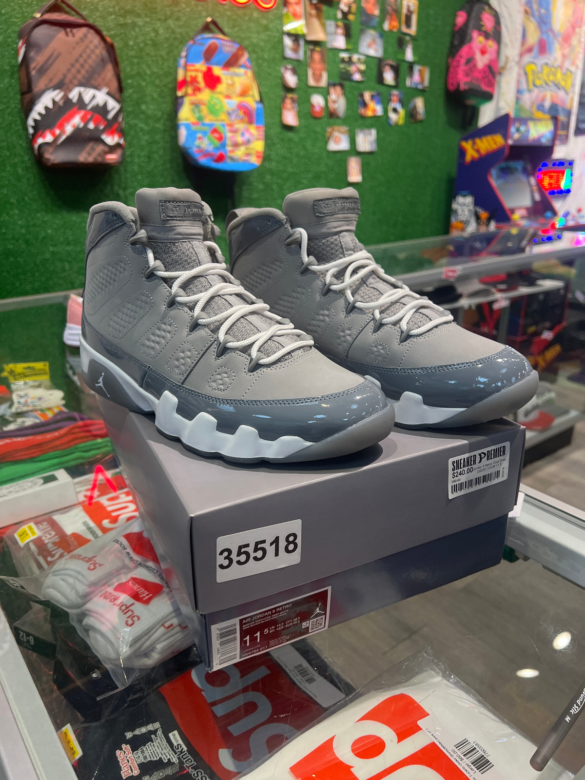 Air Jordan 9 Cool Grey (USED)