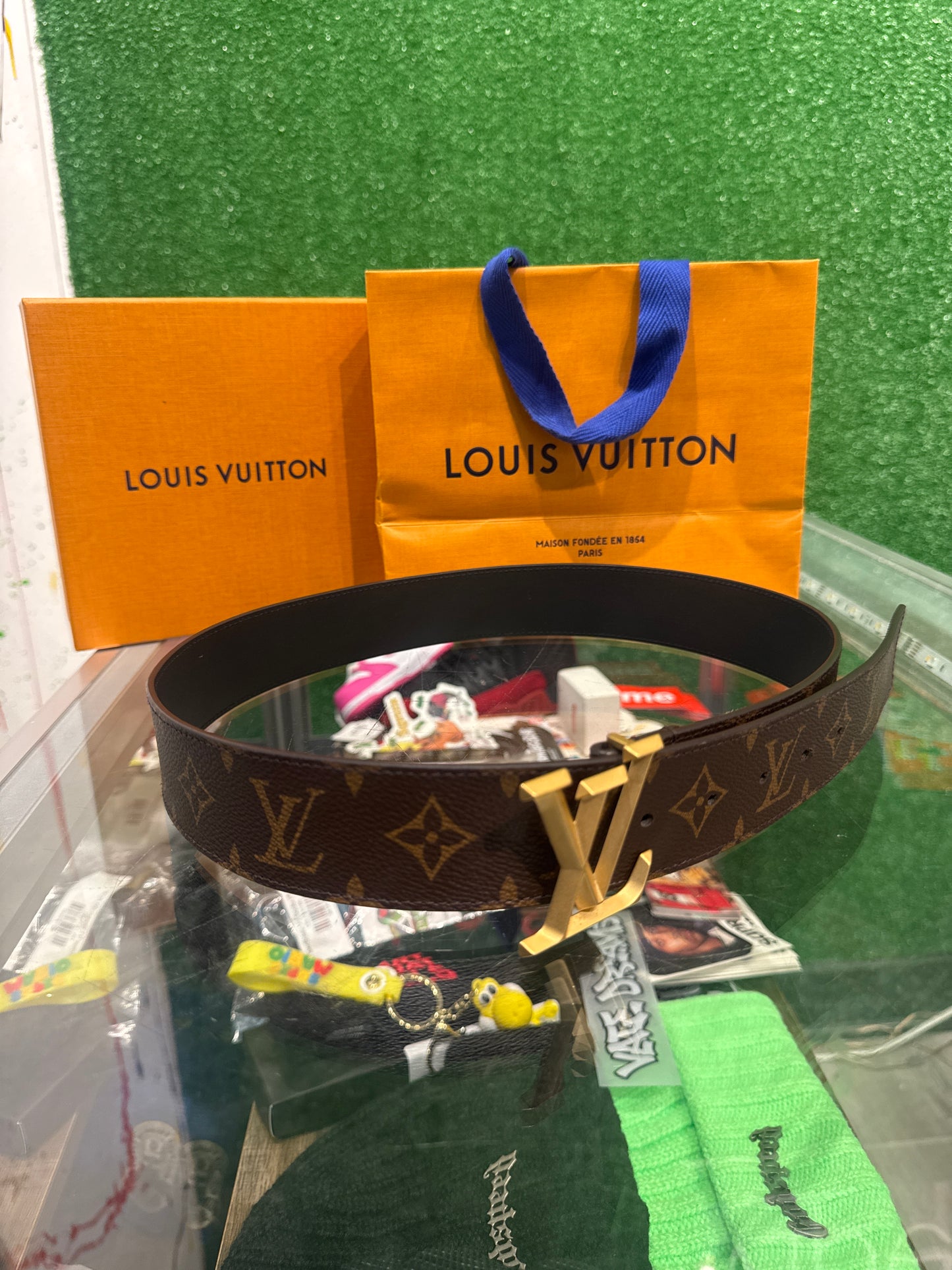 Louis Vuitton LV Pyramide Monogram Belt (USED)