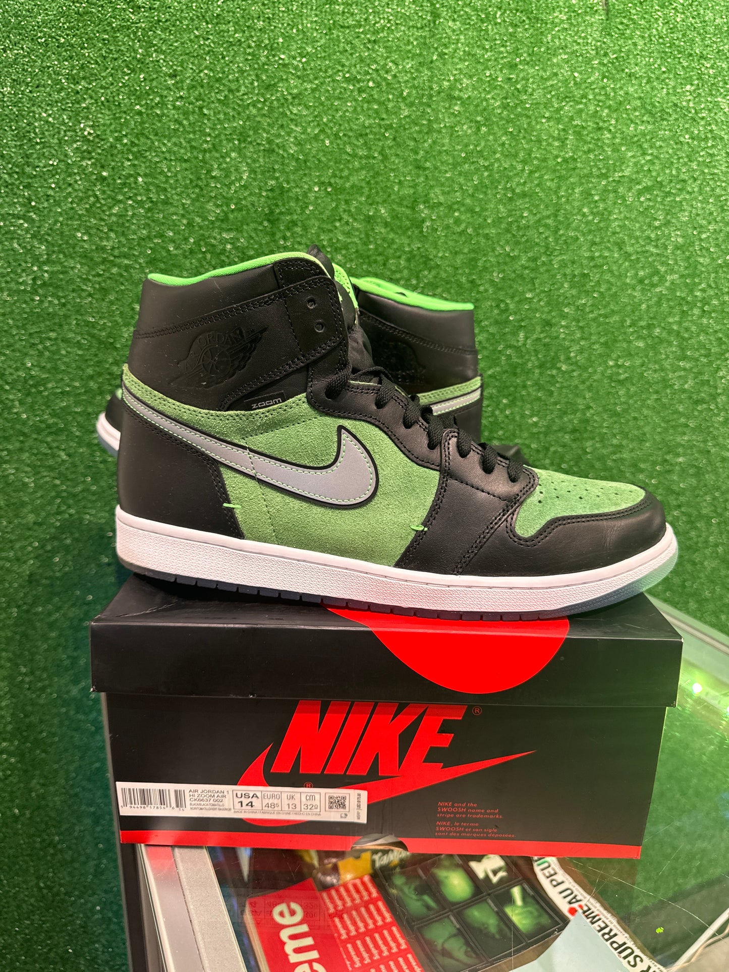 Air Jordan 1 Zoom Zen Green (USED)