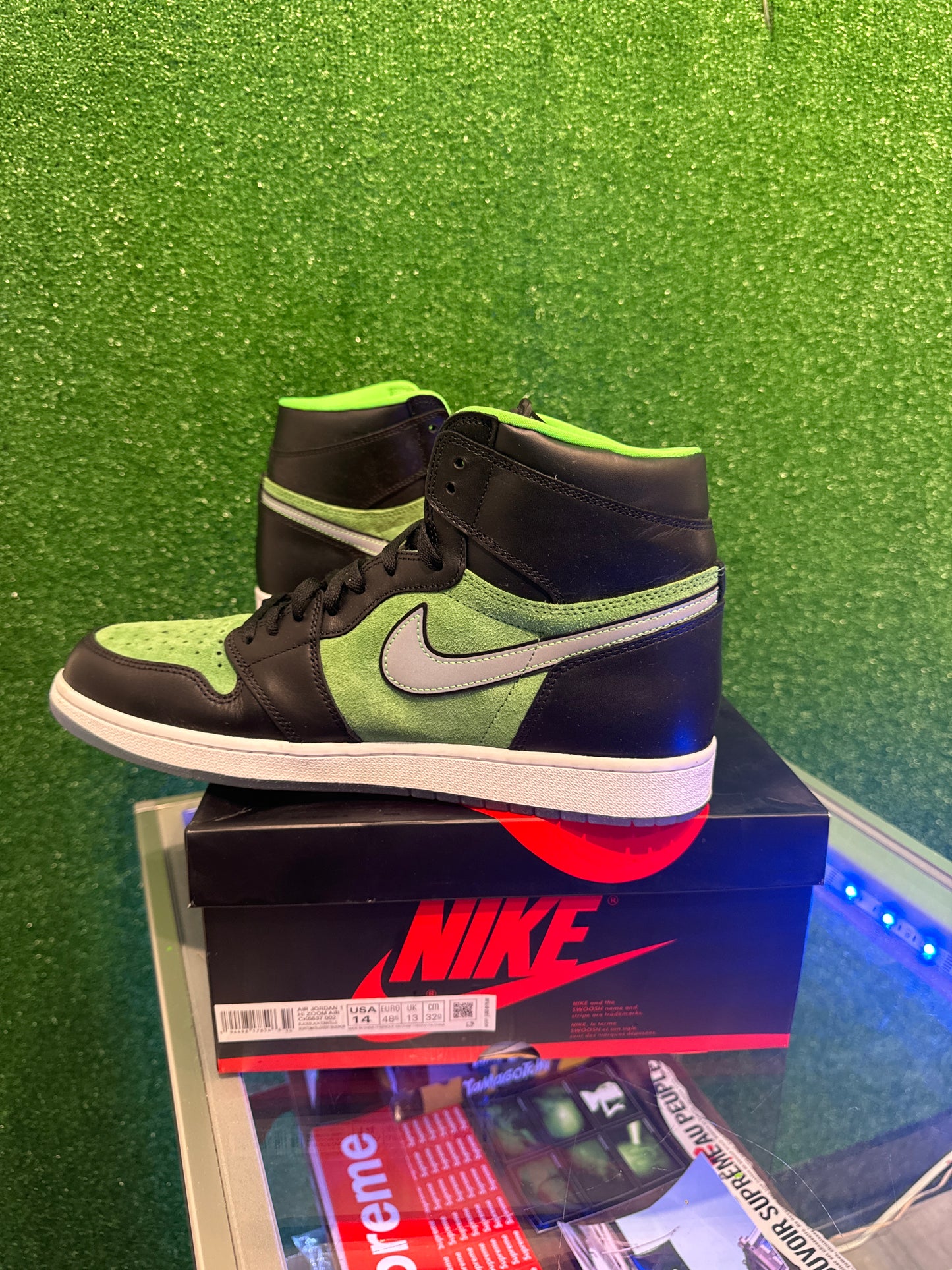 Air Jordan 1 Zoom Zen Green (USED)