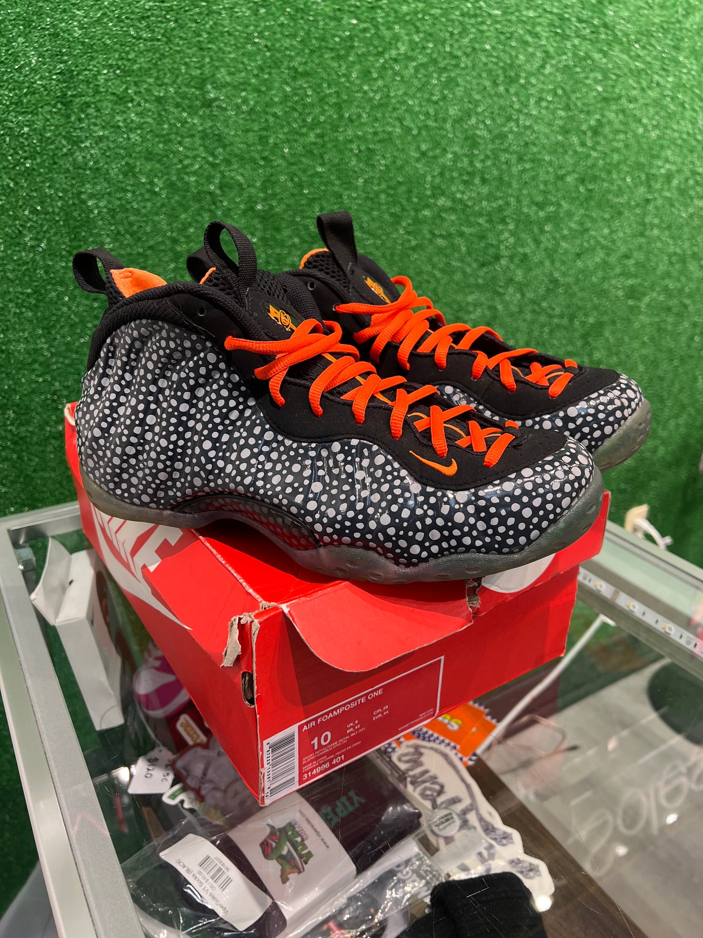 Nike air foamposite one safari (USED)