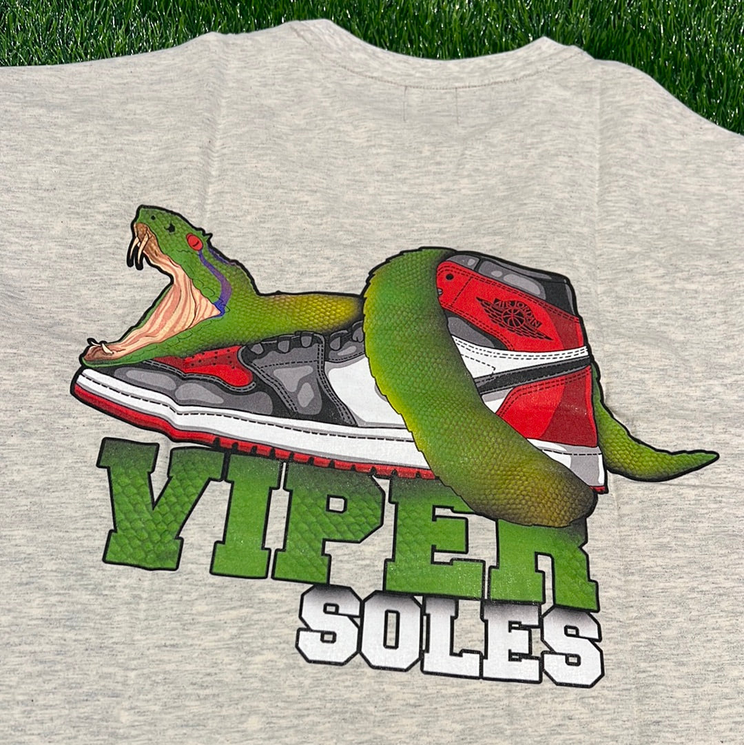 Viper Soles Original Logo T-Shirt (Light oatmeal)