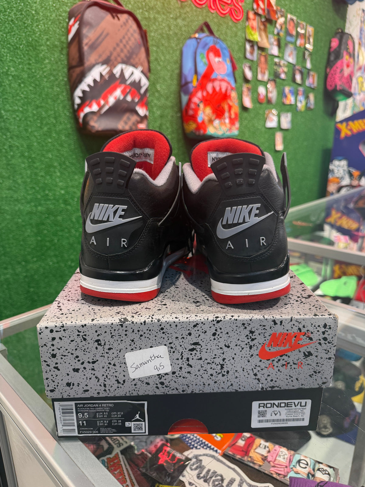 Air Jordan 4 Bred Reimaged  (2024) (USED)