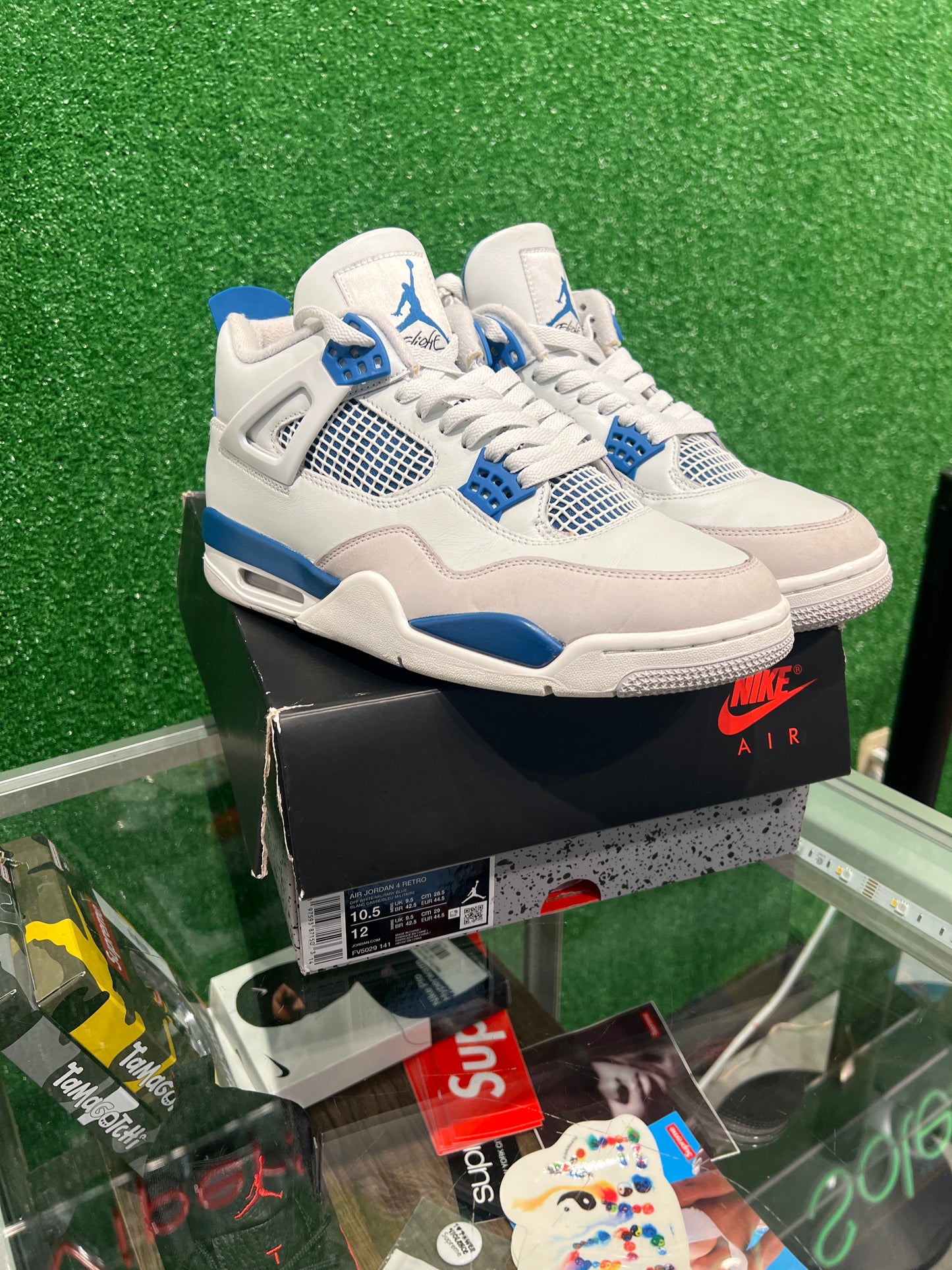 Air Jordan 4 Military Blue (2024) (USED)
