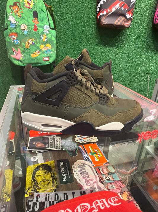 Air Jordan 4  Craft olive (USED)