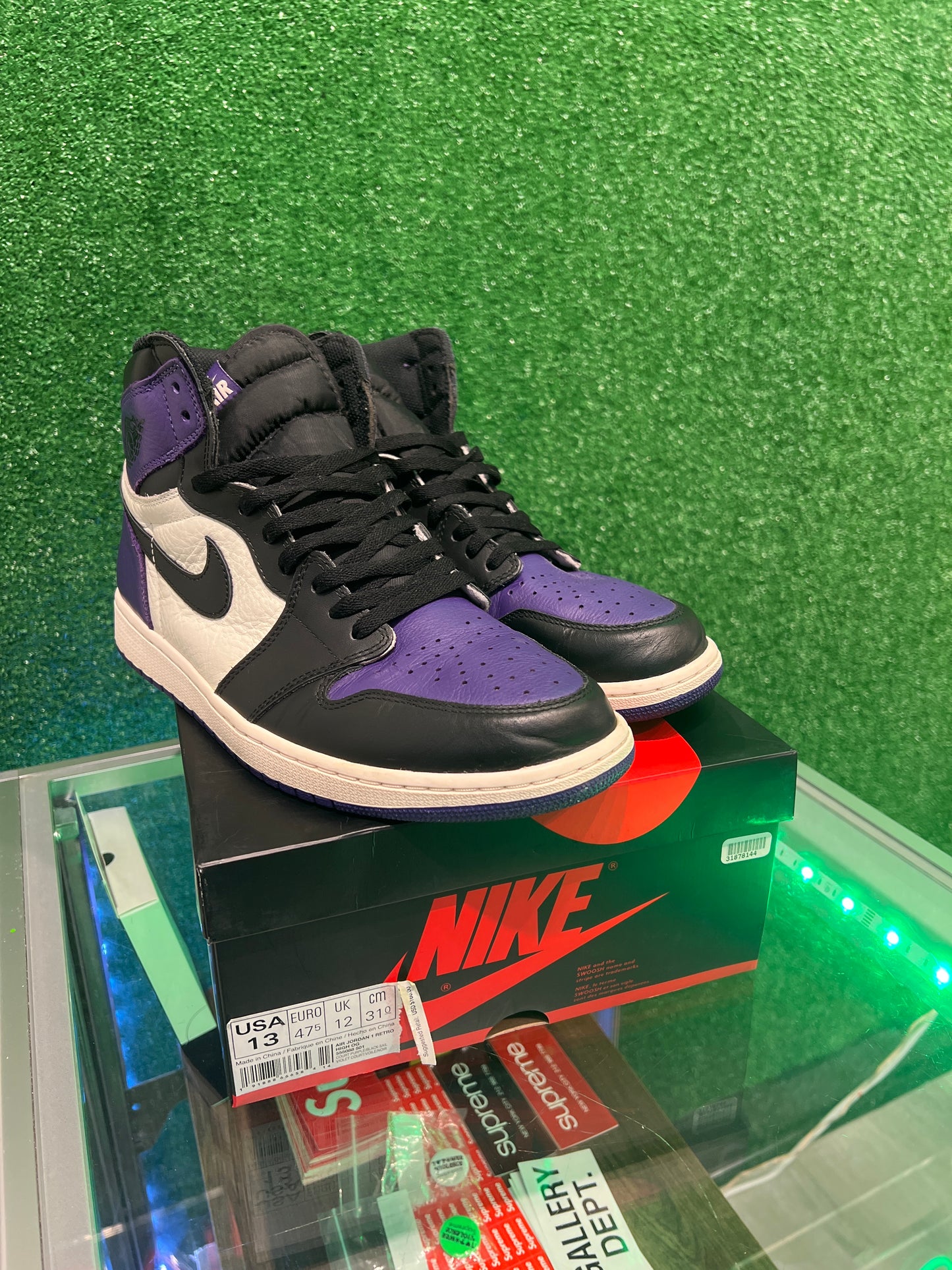 Air Jordan 1 court purple 1.0 (USED)