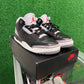 Air Jordan 3 black cement. (USED)