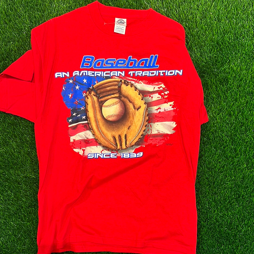 Baseball an American tradition tee