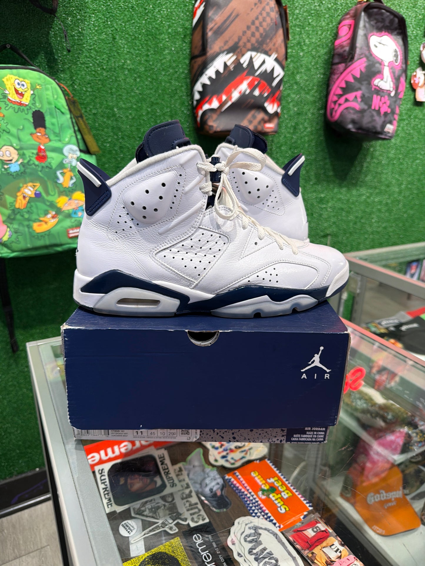 Air Jordan 6 Midnight Navy (USED)