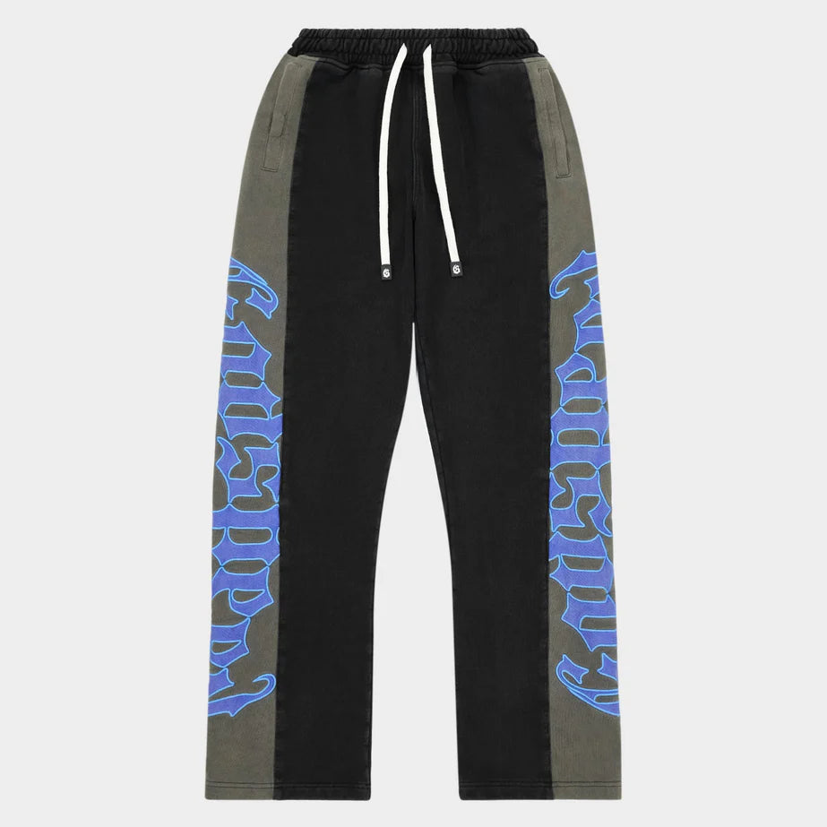 God Speed Courtside Sweatpants (Black/Grey/Blue)