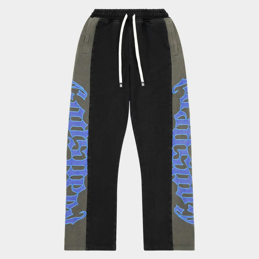 God Speed Courtside Sweatpants (Black/Grey/Blue)
