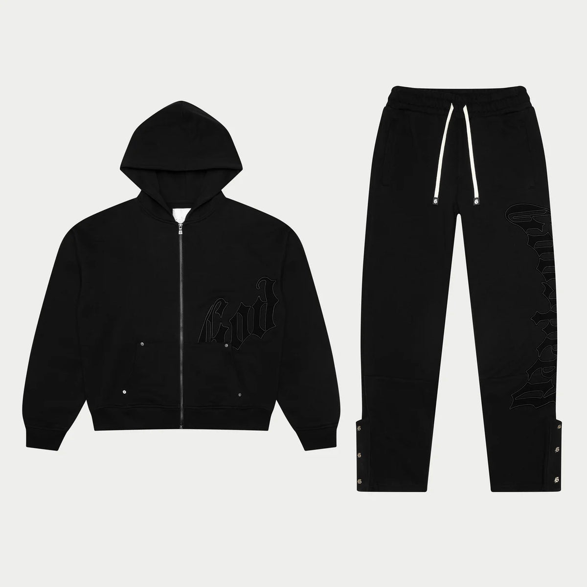GODSPEED NEW YORK OG Logo Sweatsuit (Double Black)