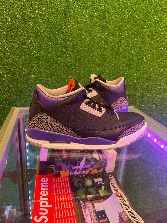 Air Jordan 3 court purple (USED)