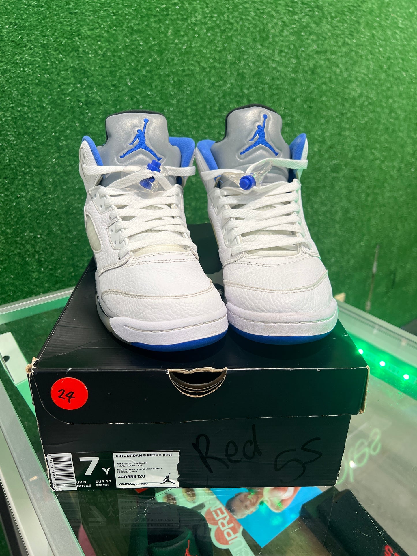 Air Jordan 5 Stealth (USED)