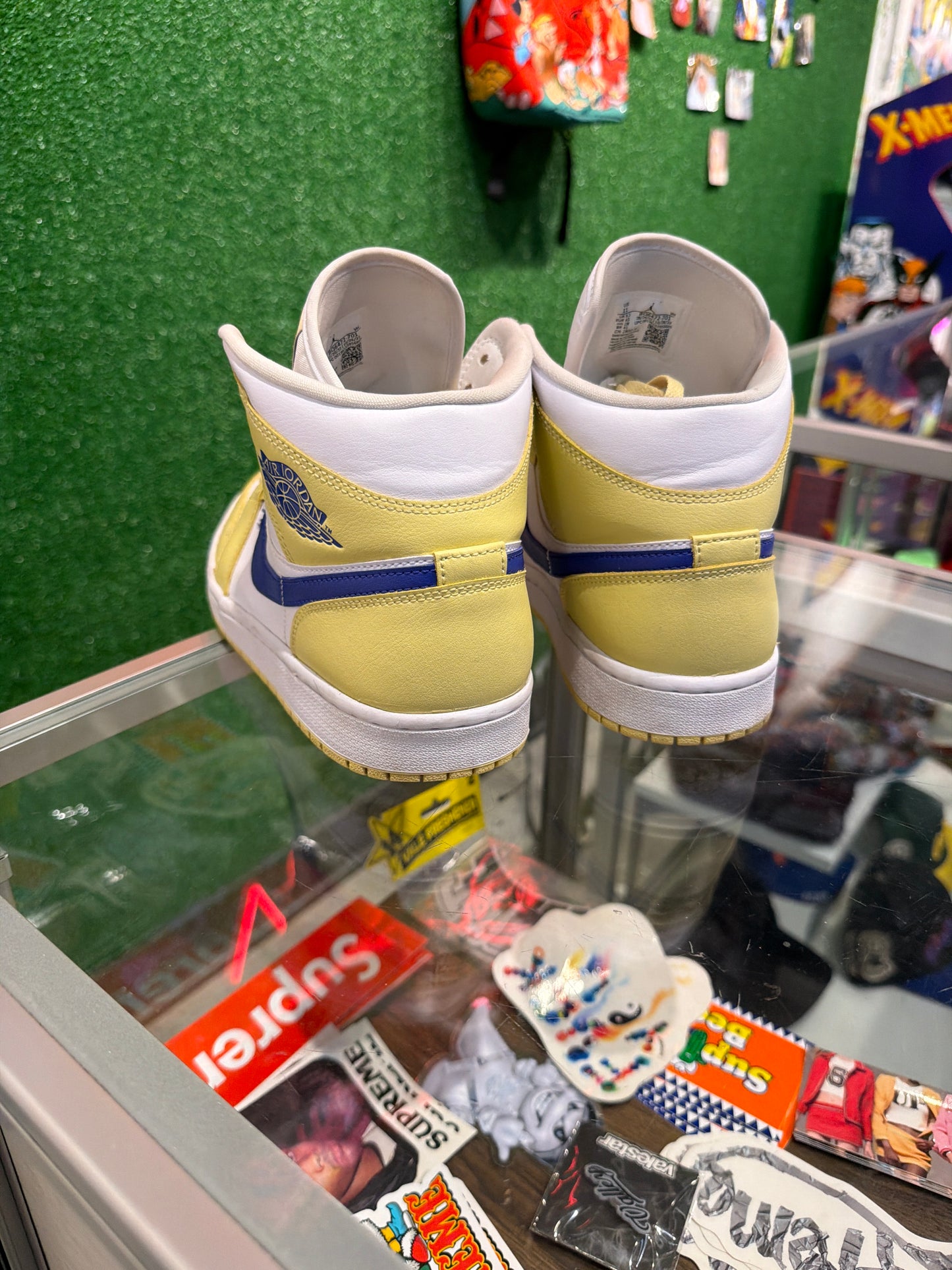 Air Jordan 1 mid lemon wash (USED)