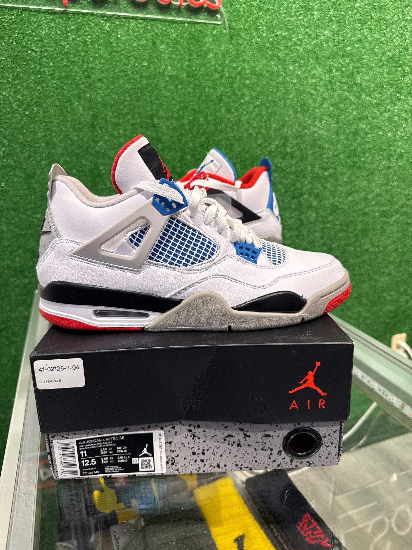 Air Jordan 4 what the (USED)