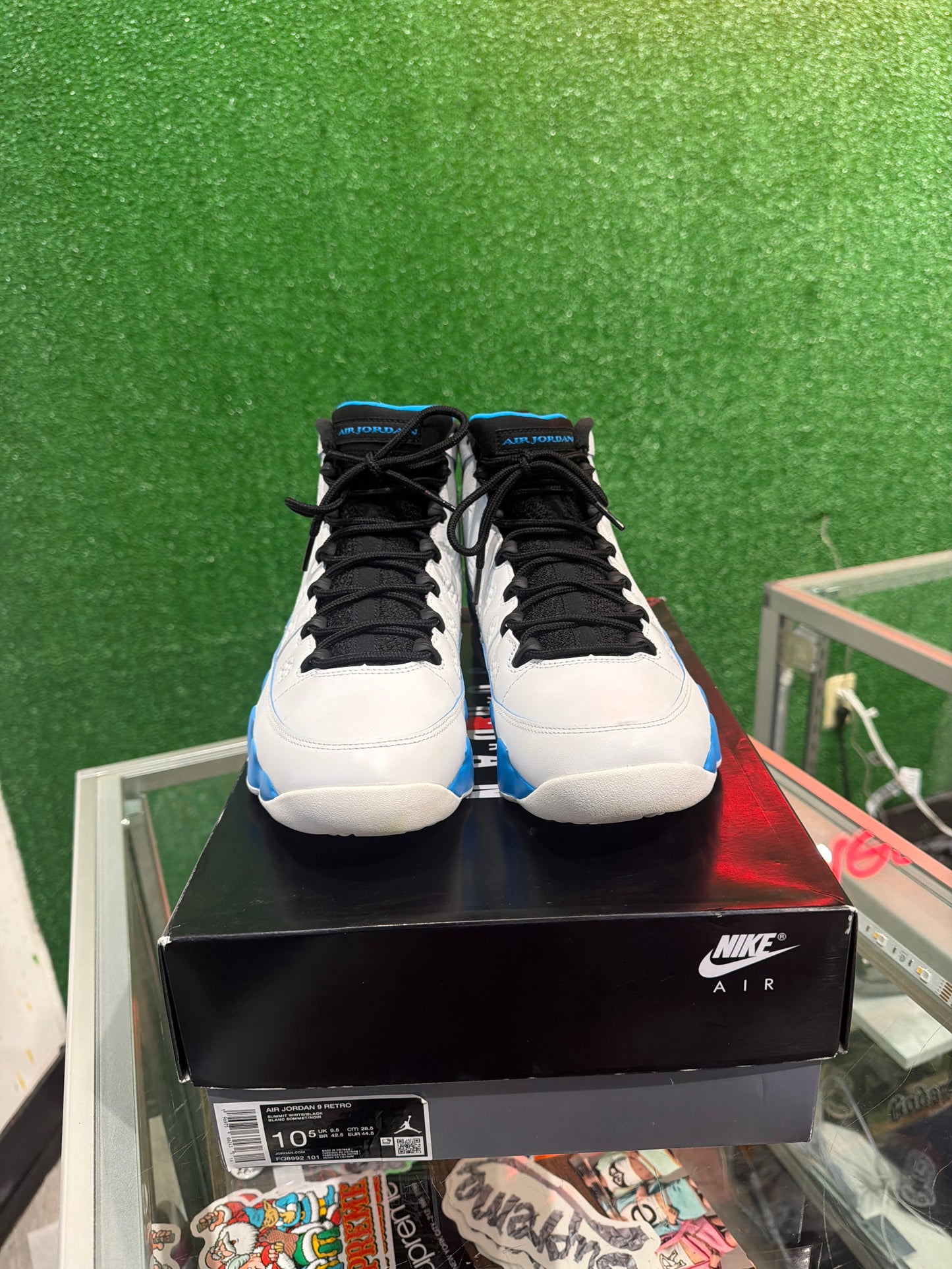 Air Jordan 9 Powder Blue (WORN ONCE)