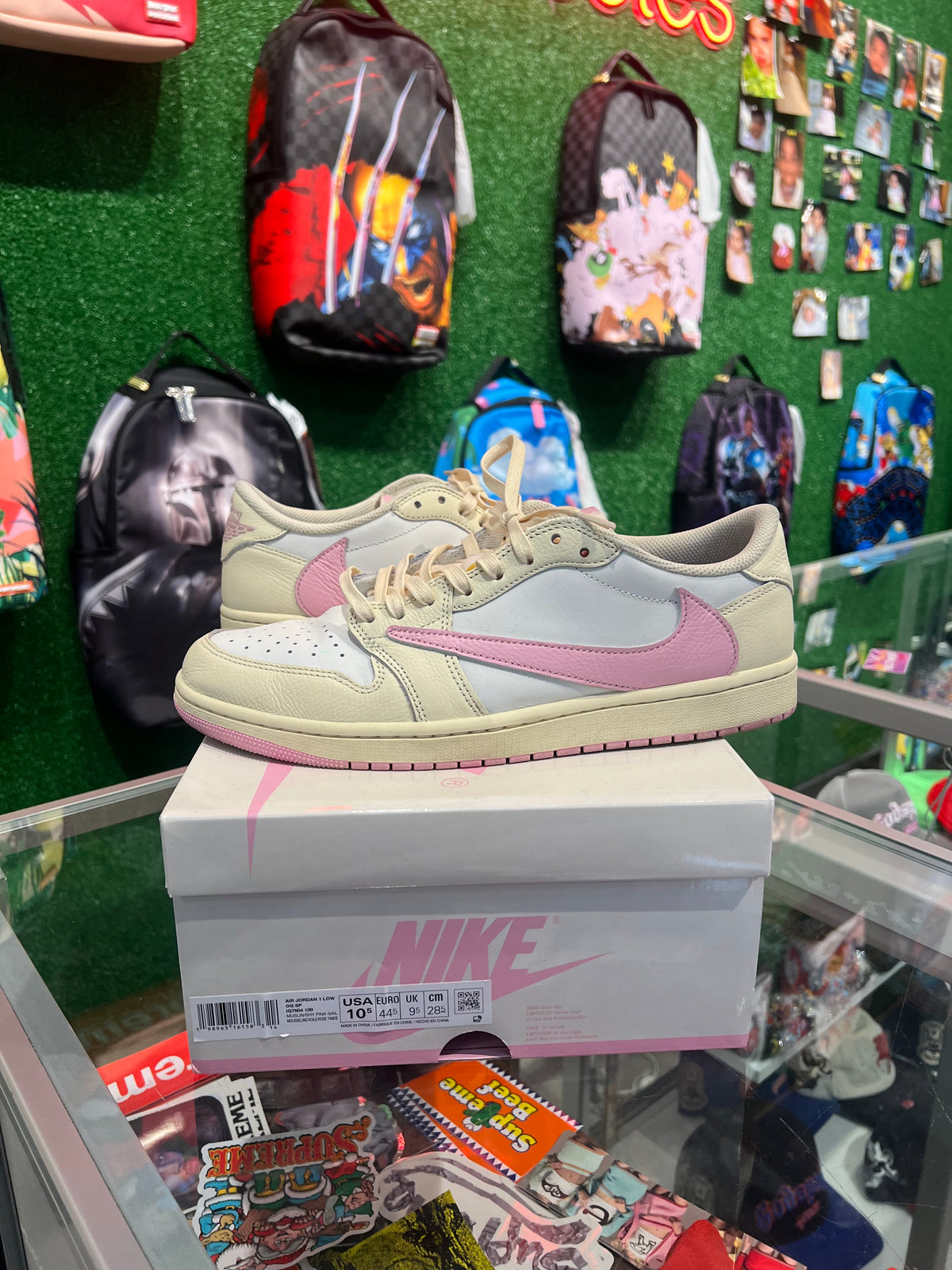 Air Jordan 1 Low OG Travis Scott Shy Pink (USED)