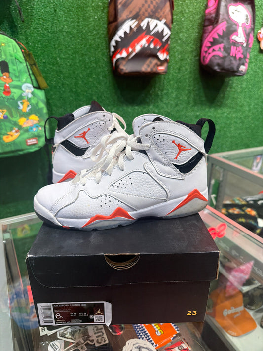 Air Jordan 7 White Infrared (GS) (USED)