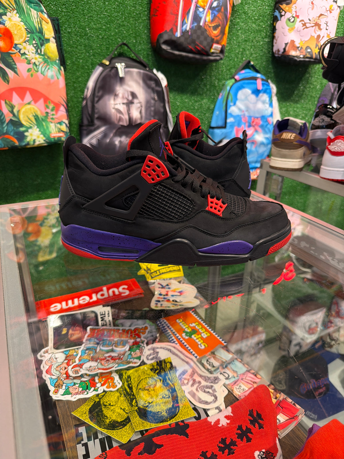 Air jordan 4 Raptor Drake signature (USED)