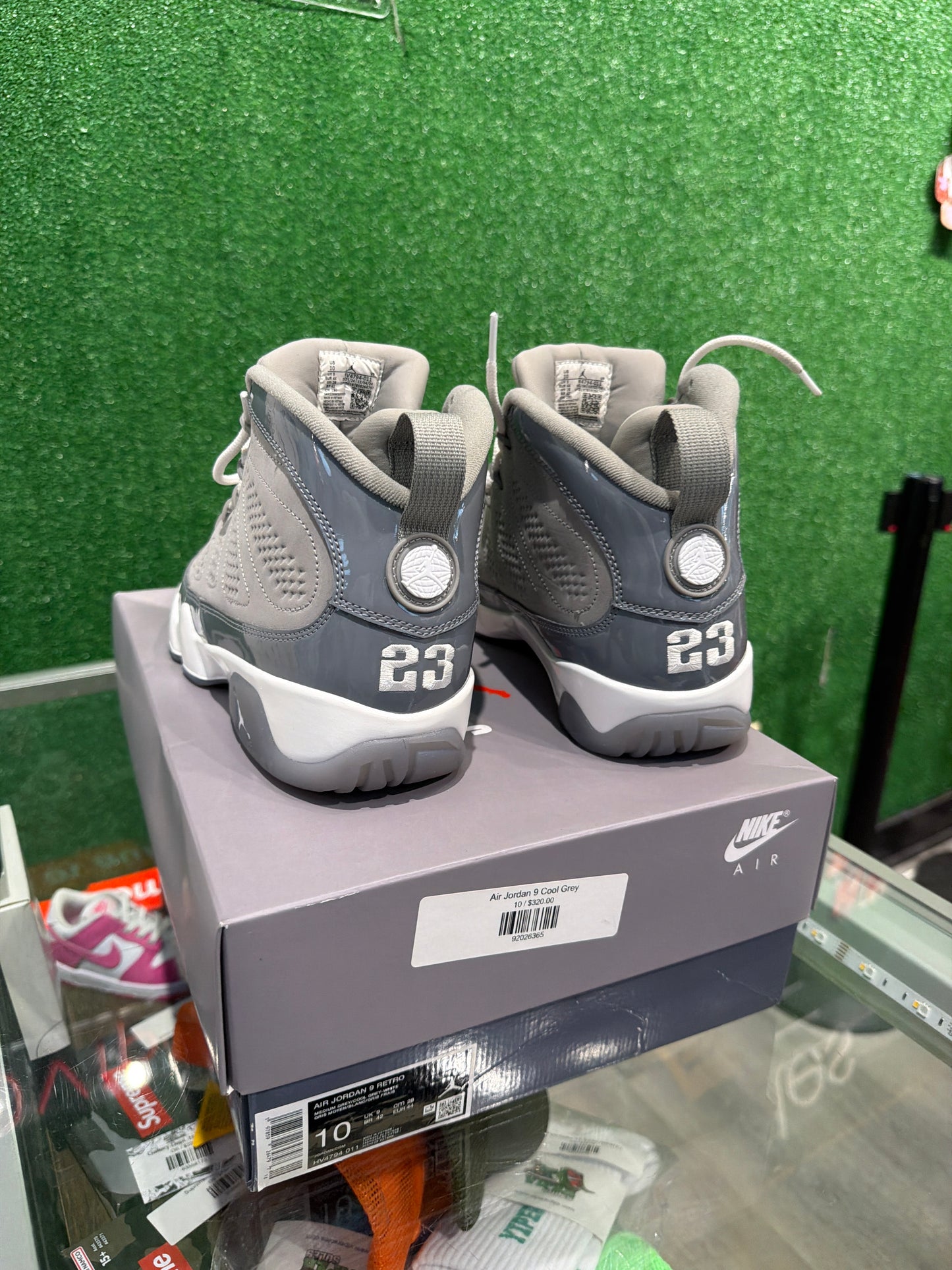 Air Jordan 9 Cool Grey…. (USED)