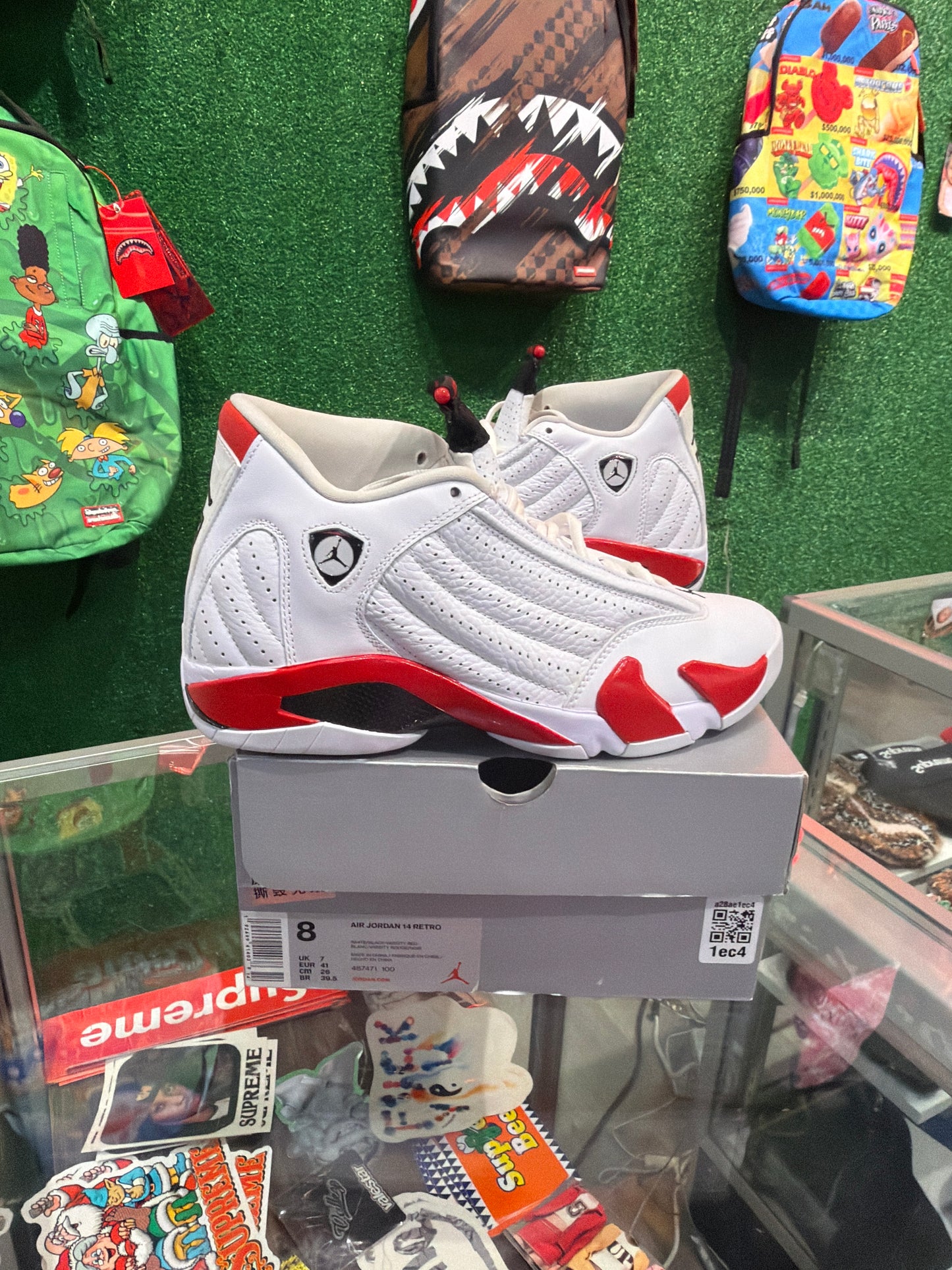 Air Jordan 14 candy cane (USED)