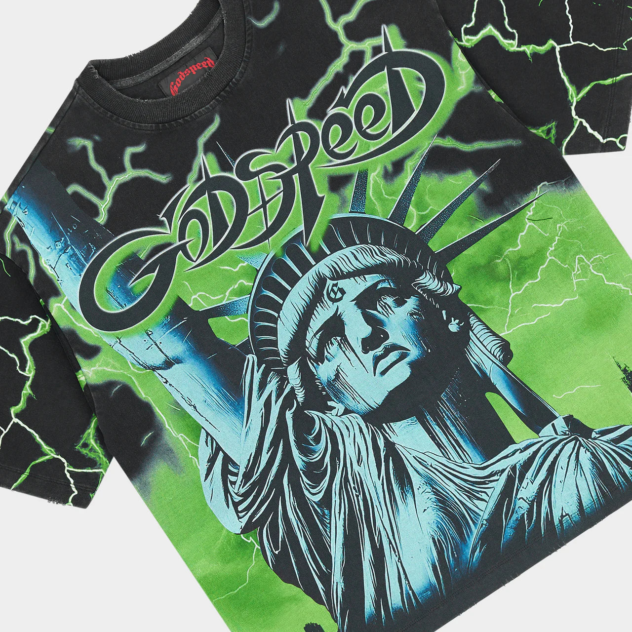 God Speed Voltage Tee (LIME)