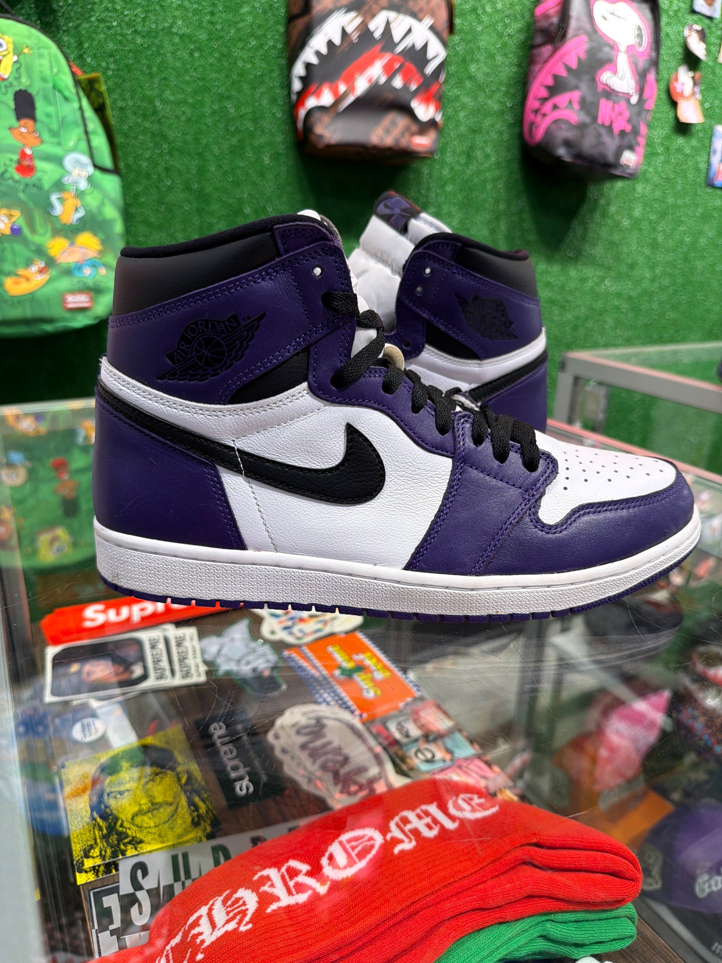Air Jordan 1 Court Purple 2.0 (USED)