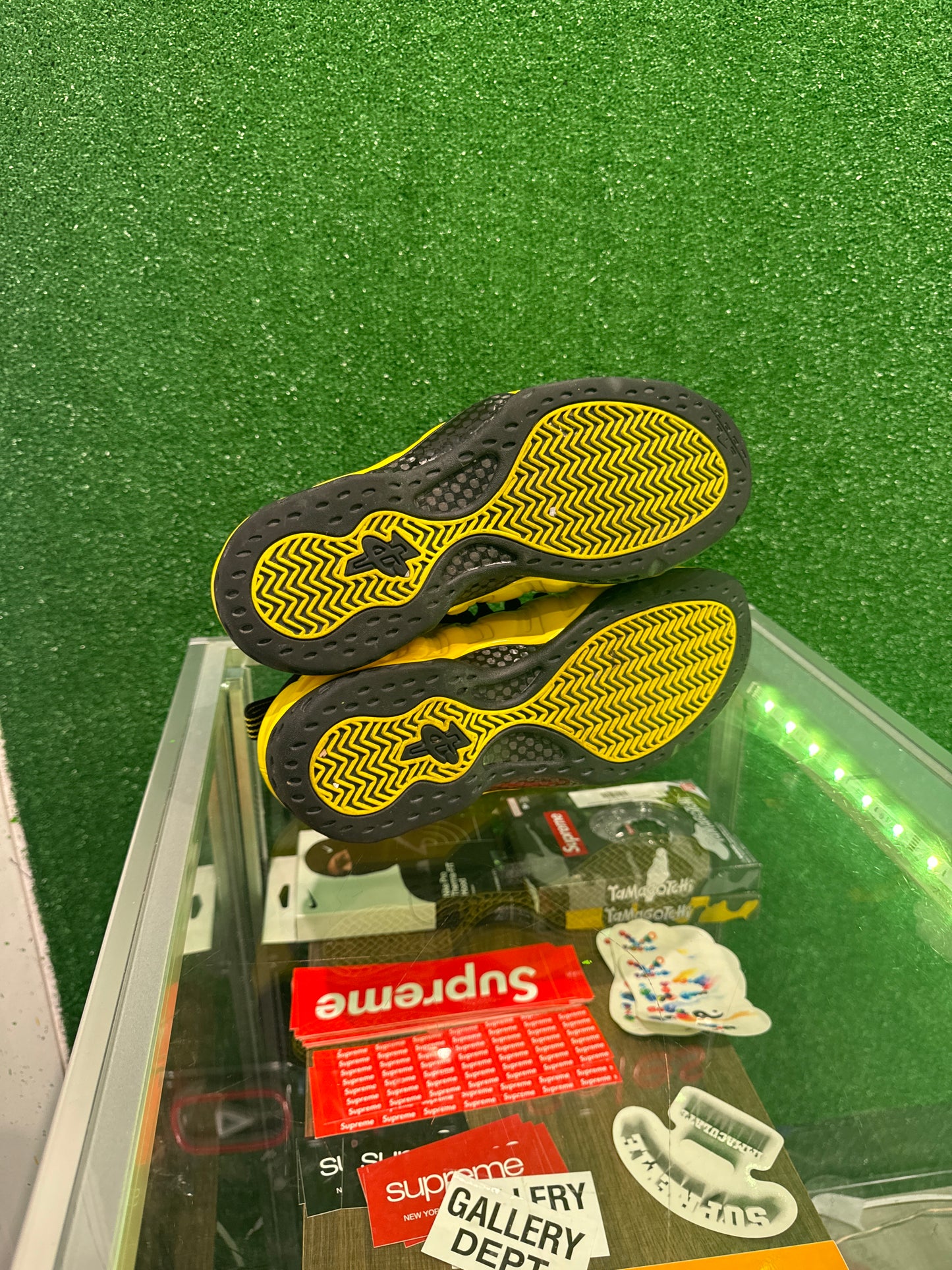 Nike air foamposite one wu tang optic yellow (USED)