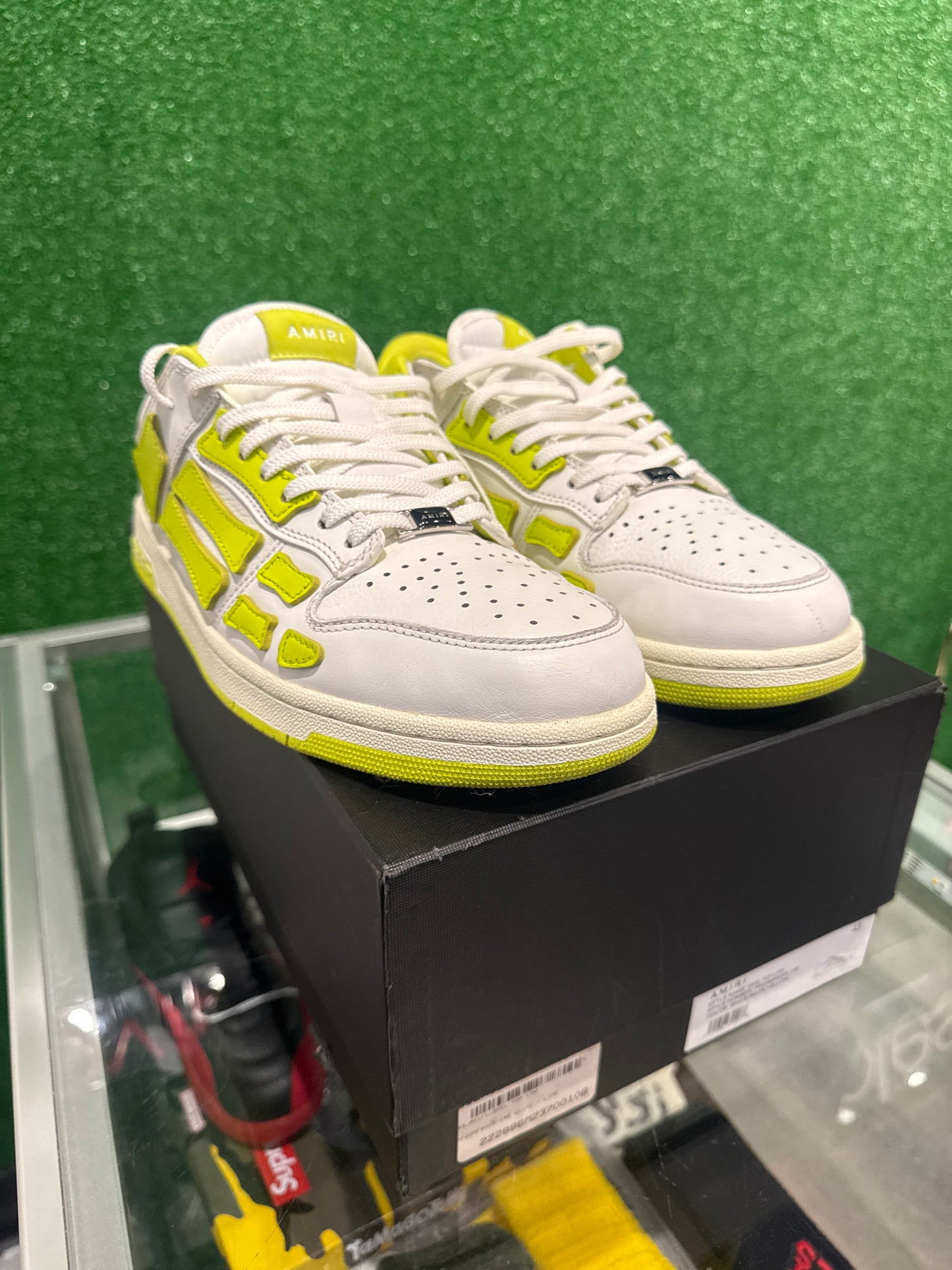 Amiri skel top low lime yellow (Used)