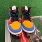 Air Jordan 1 mid fearless blue the great (USED)