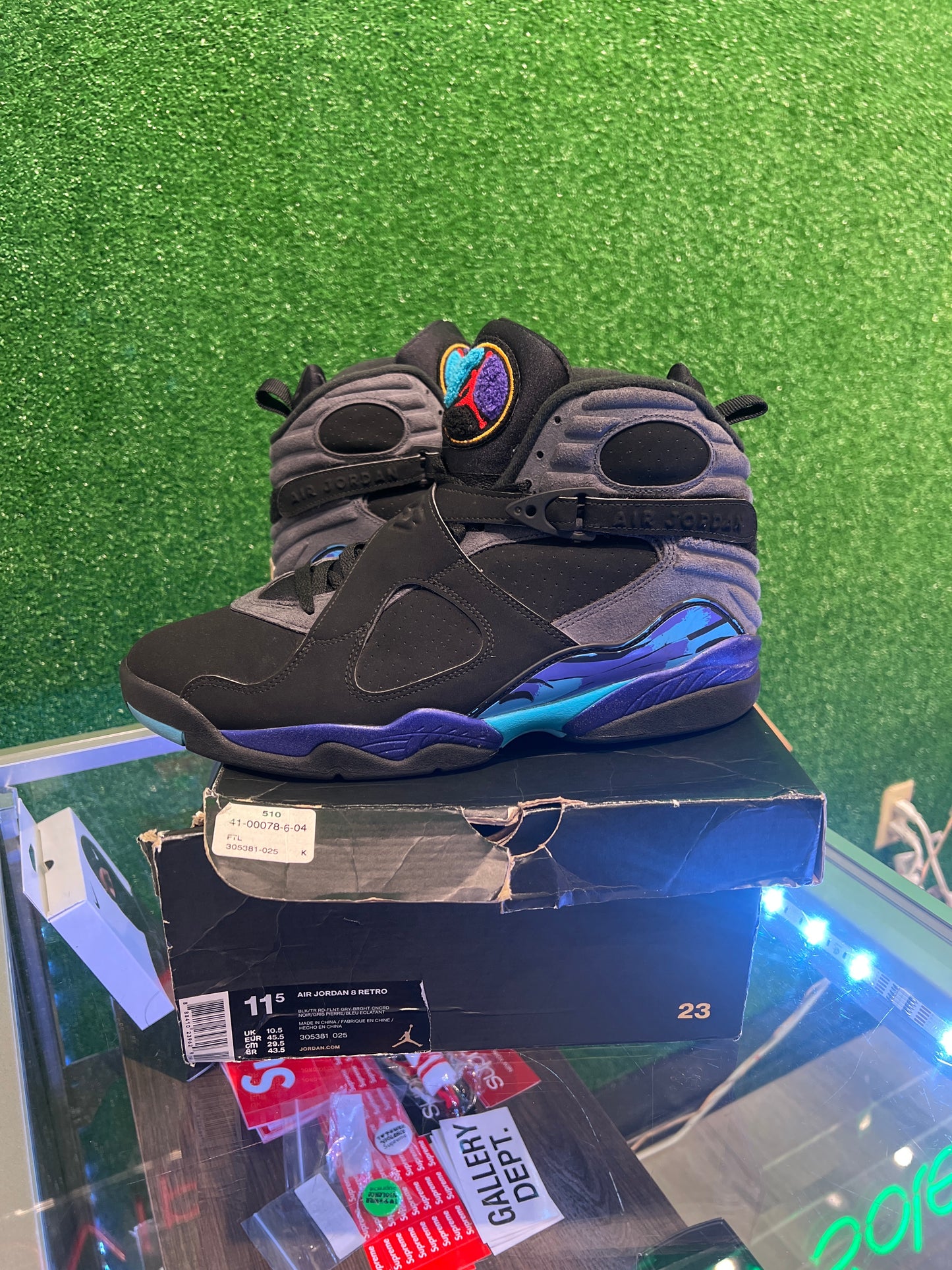 Air Jordan 8  Aqua (Used)