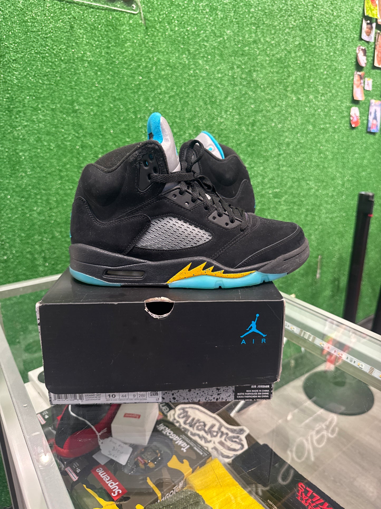 Air Jordan 5 Aqua (USED)