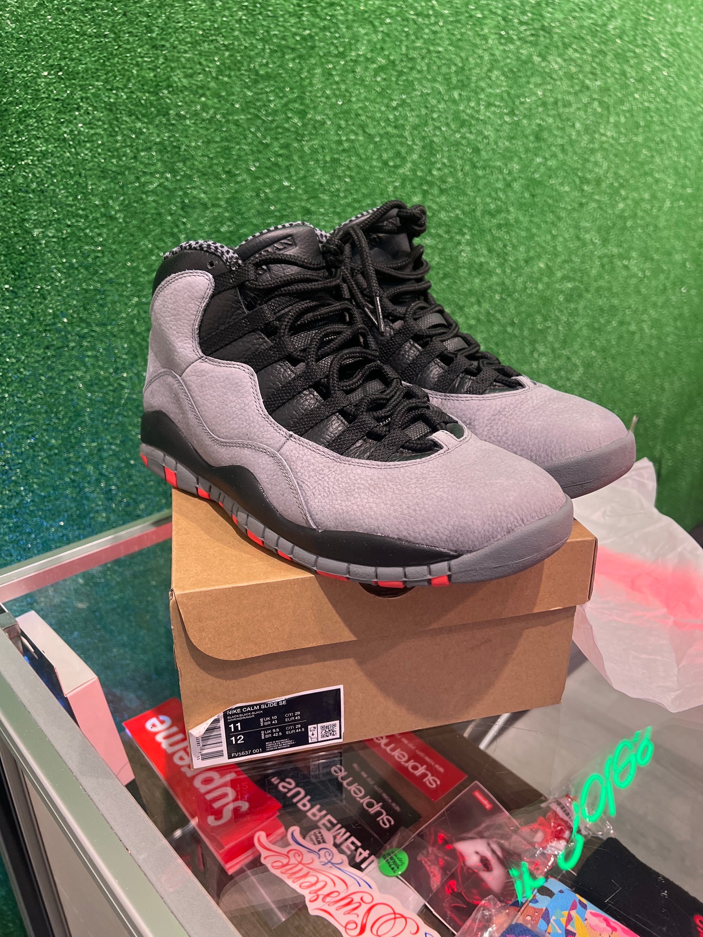 Air Jordan 10 cool grey (USED)