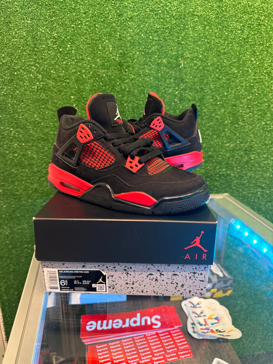 Air Jordan 4 Red Thunder (GS) (USED)