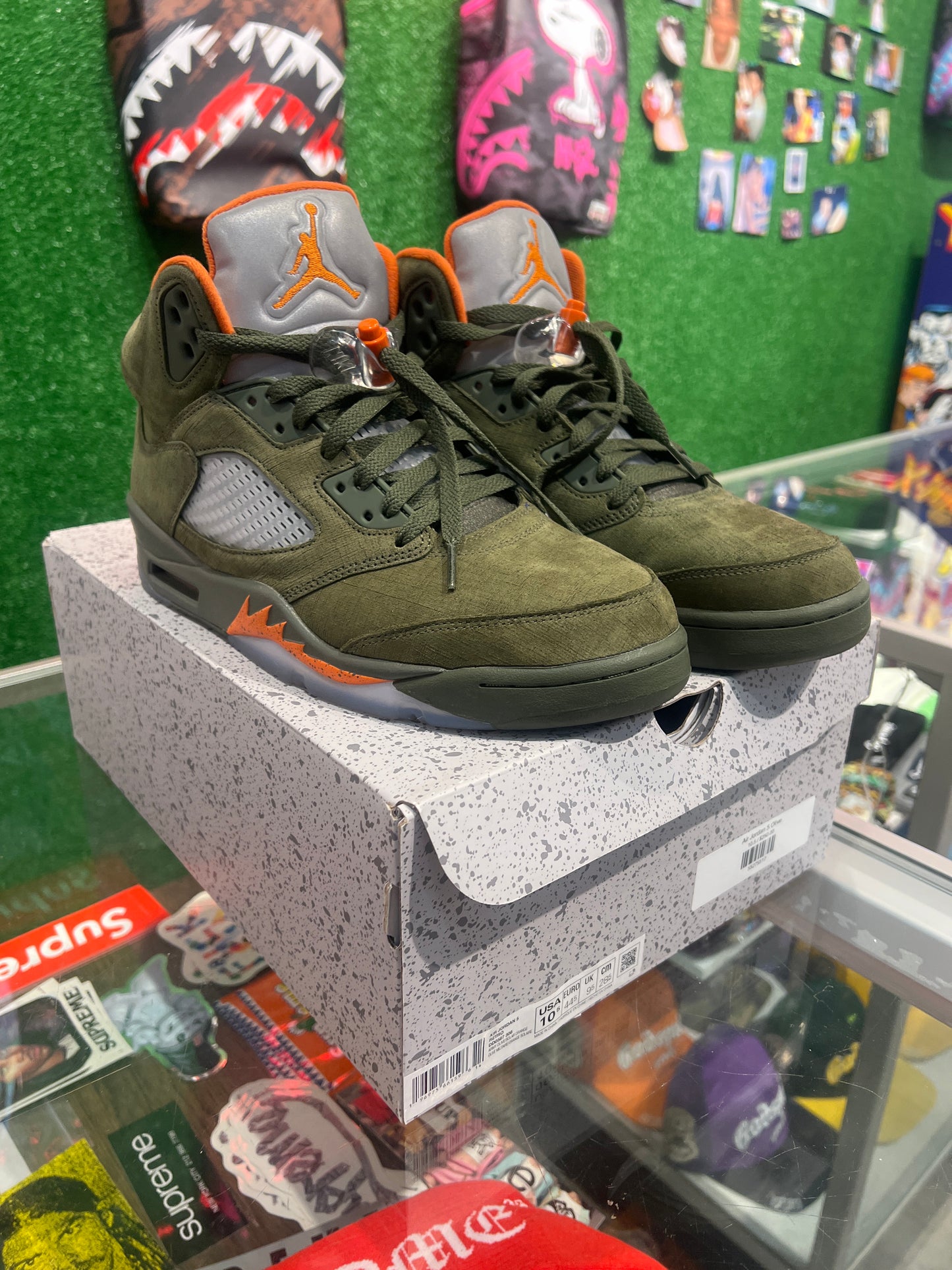 Air Jordan 5 Olive (USED)
