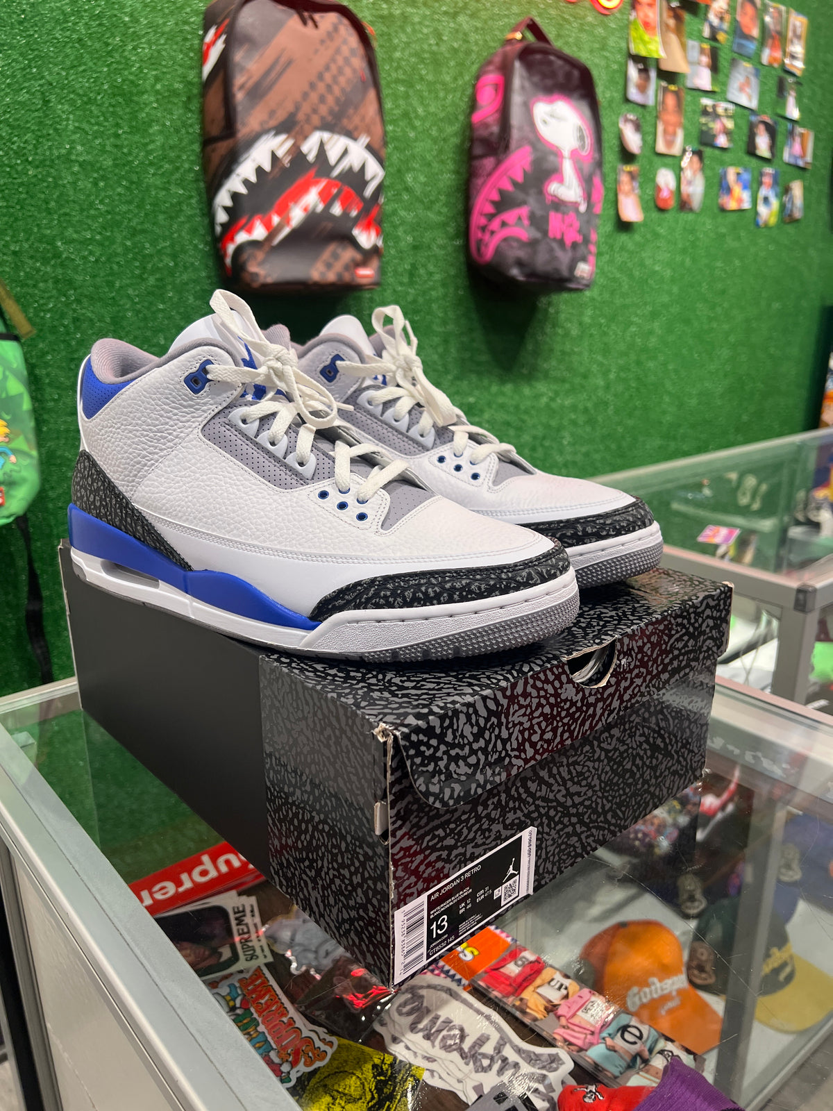 Air Jordan 3 Racer Blue (USED)