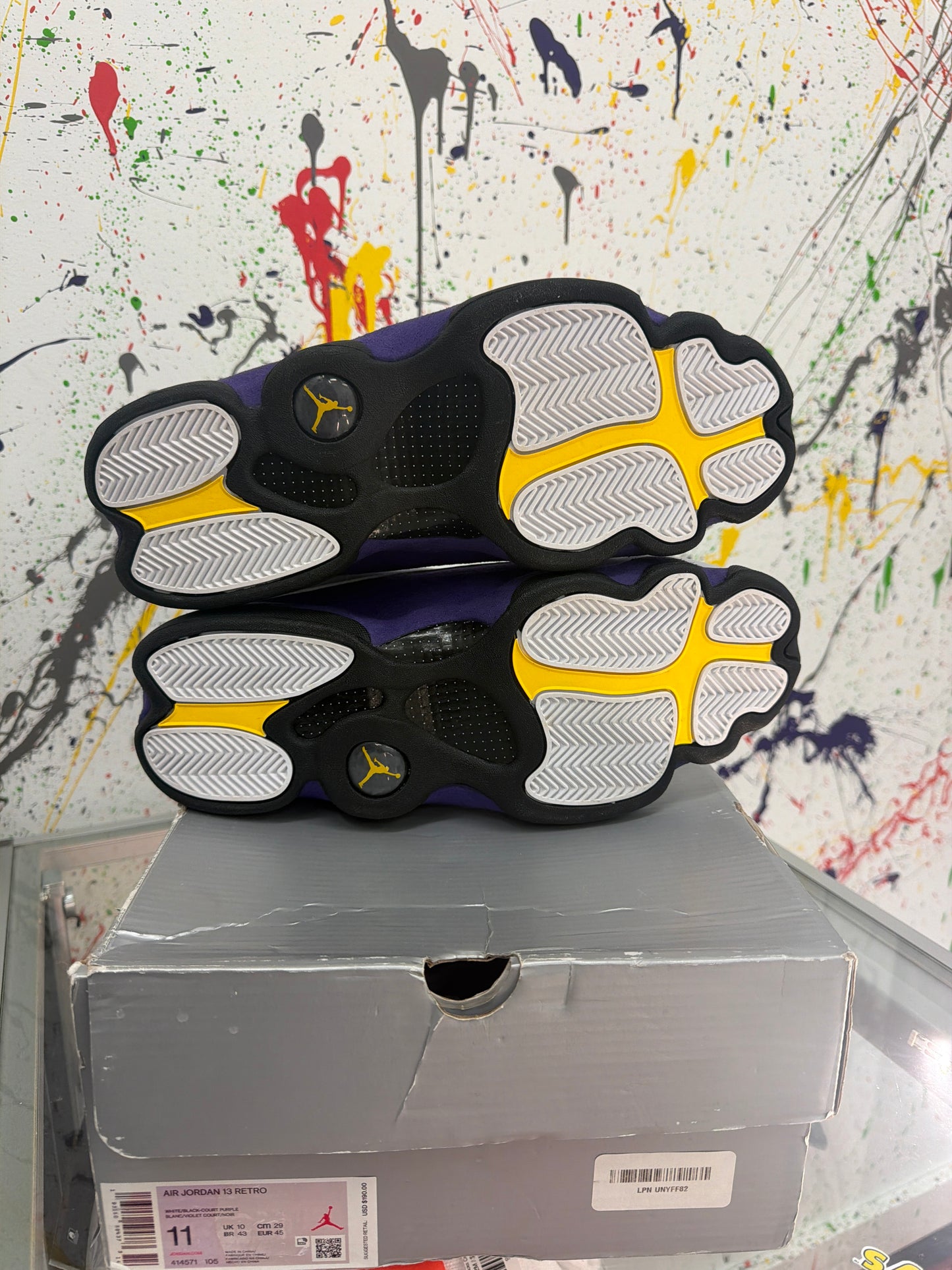 Air Jordan 13 lakers (USED)