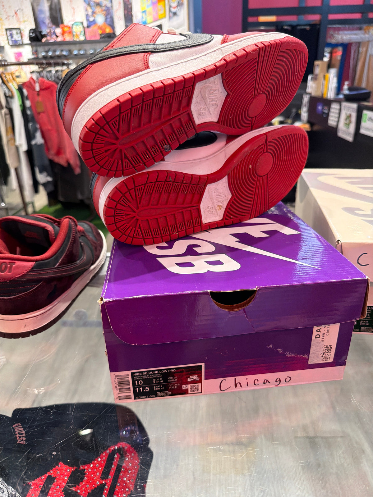 Nike sb dunk low Chicago (USED)