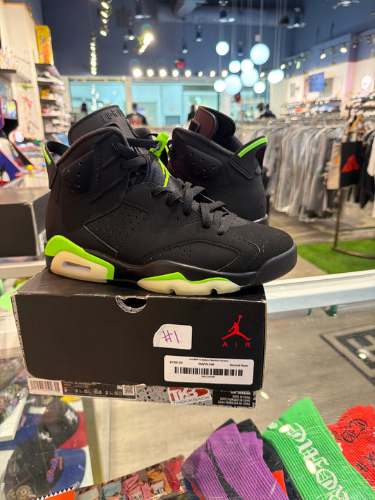 Air Jordan 6 Electric Green (USED)