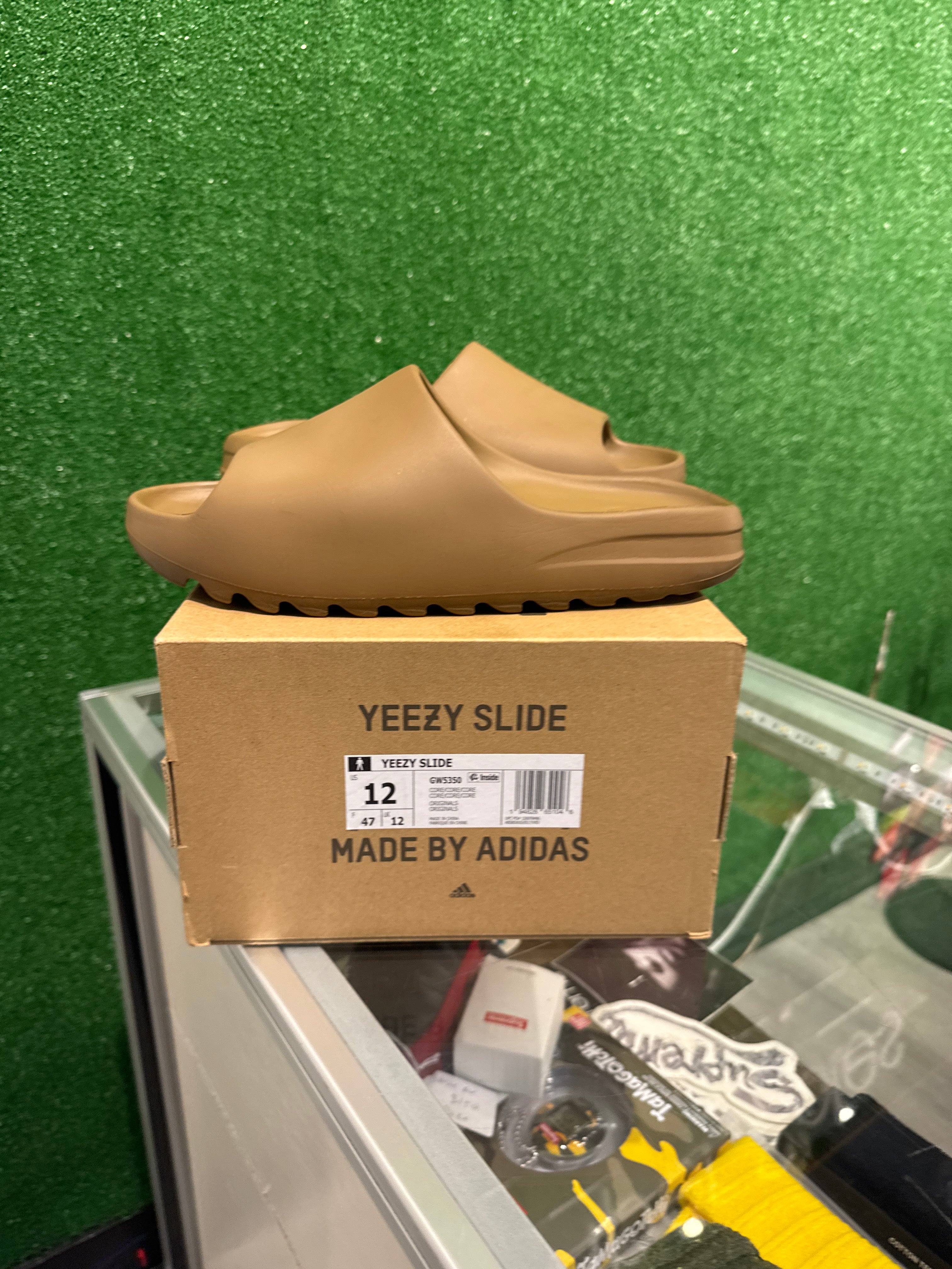 yeezy slide core resell